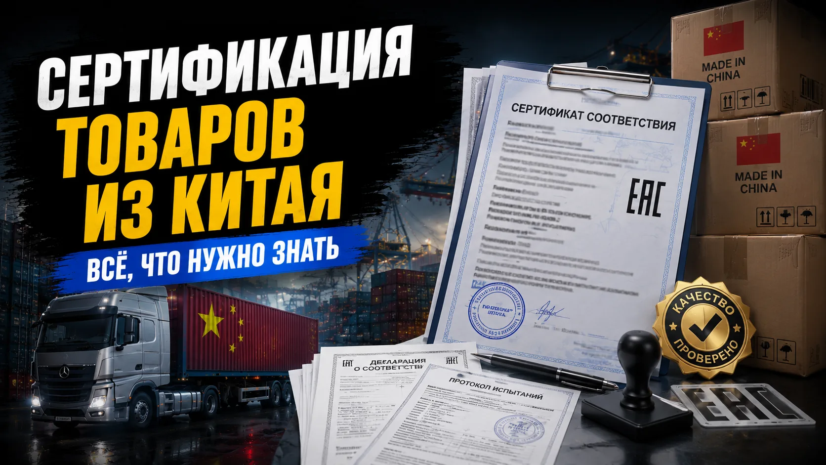 Сертификация товаров из Китая: что нужно знать